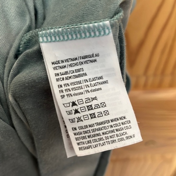 American Eagle Outfitters Soft & Sexy Blue Tie Dye Cage Tank Top - Picture 8 of 8